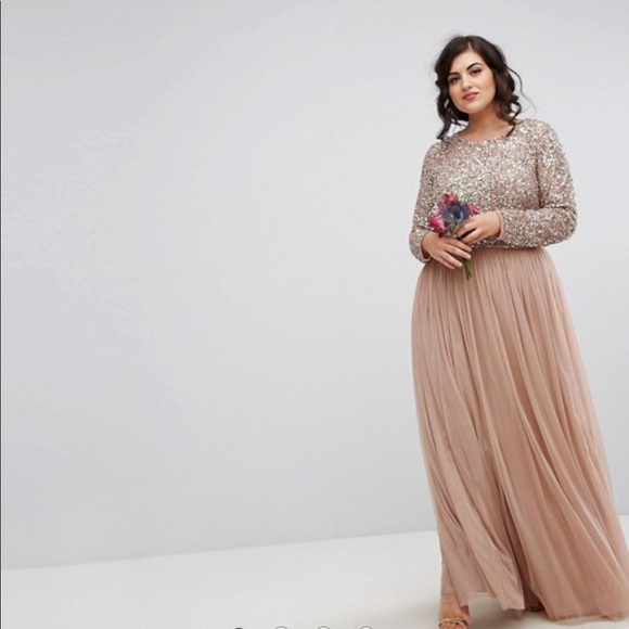 asos curve evening dresses